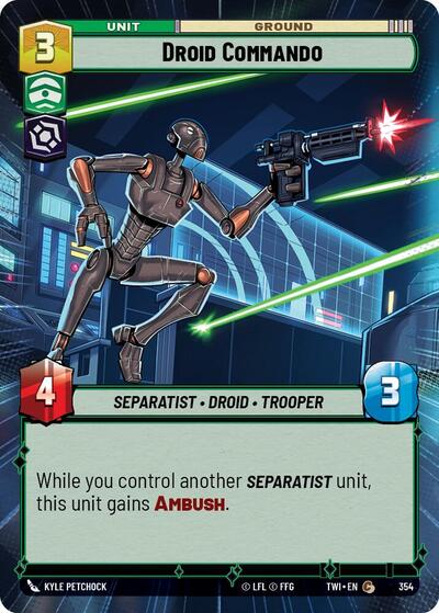 Droid Commando  (Hyperspace) - Foil