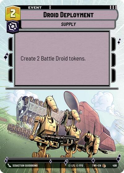 Droid Deployment  (Hyperspace) - Foil