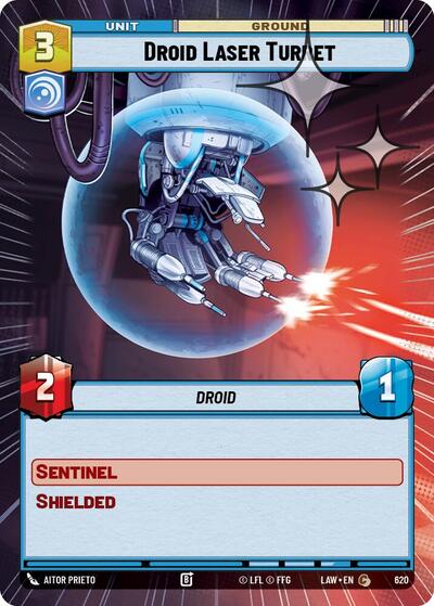 Droid Laser Turret (Hyperspace) - Foil