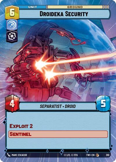 Droideka Security (Hyperspace) - Foil