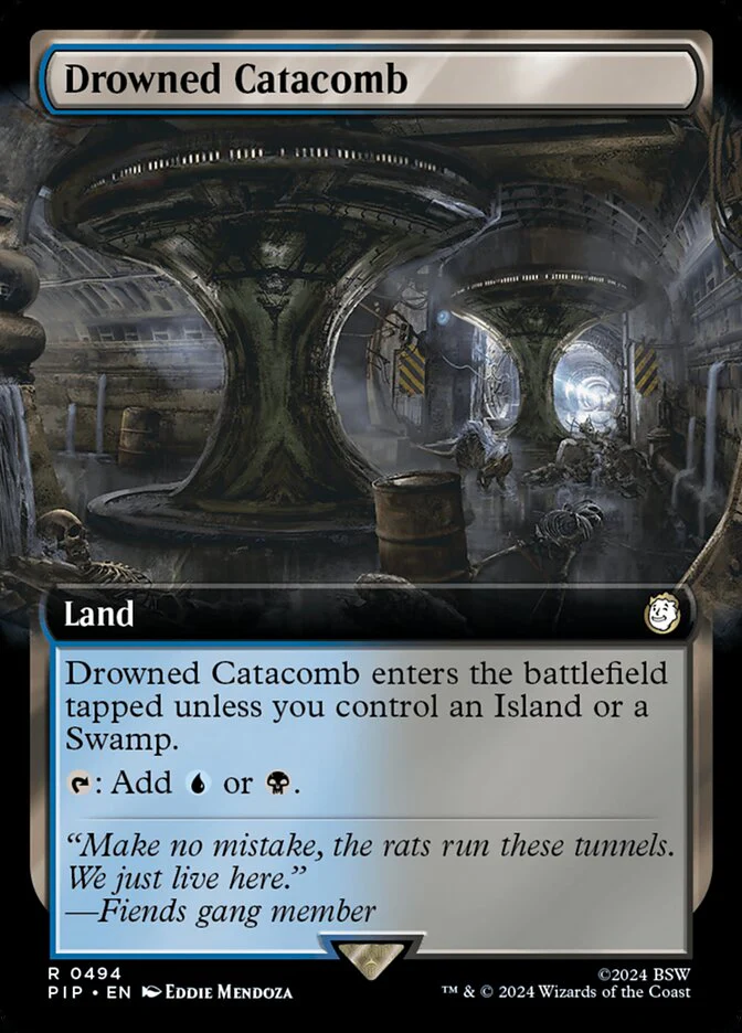 Drowned Catacomb - Extended Art (Foil)