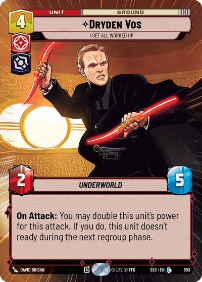 Dryden Vos - I Get All Worked Up (Hyperspace) - Foil