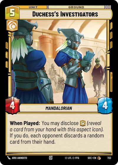 Duchess's Investigators - Foil