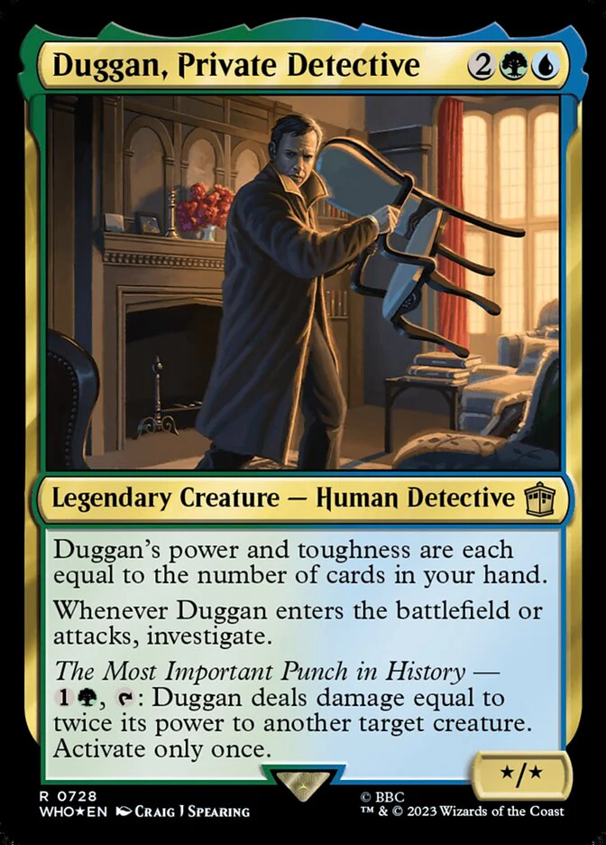 Duggan, Private Detective - Legendary - Surge Foil (Foil)