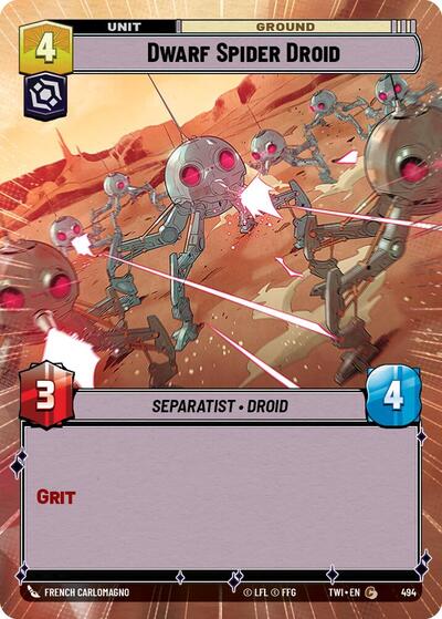 Dwarf Spider Droid  (Hyperspace) - Foil