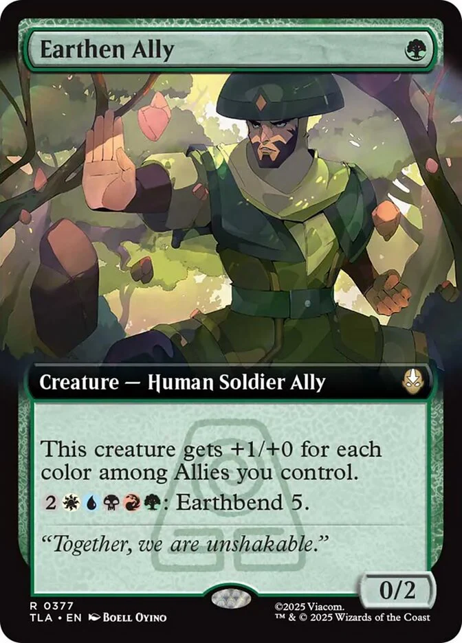 Earthen Ally - Extended Art (Foil)