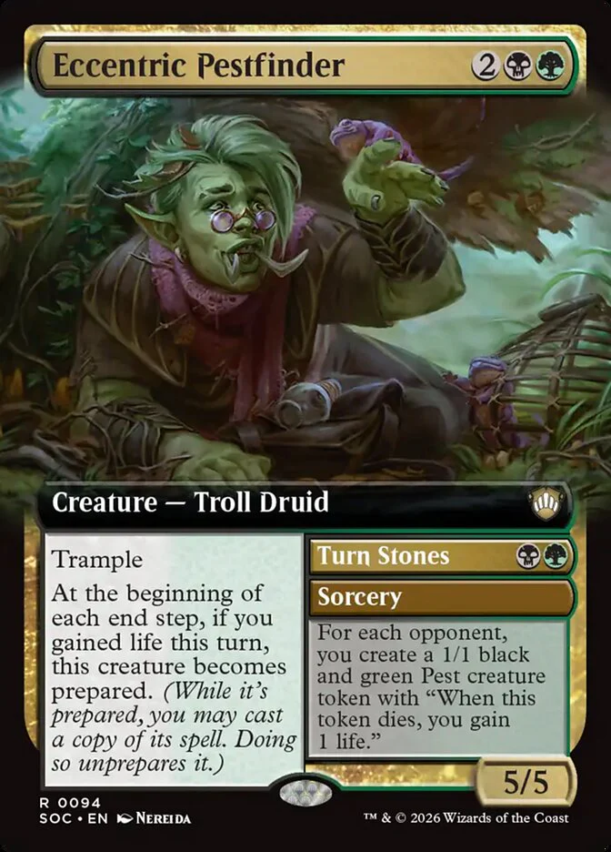 Eccentric Pestfinder // Turn Stones - Extended Art