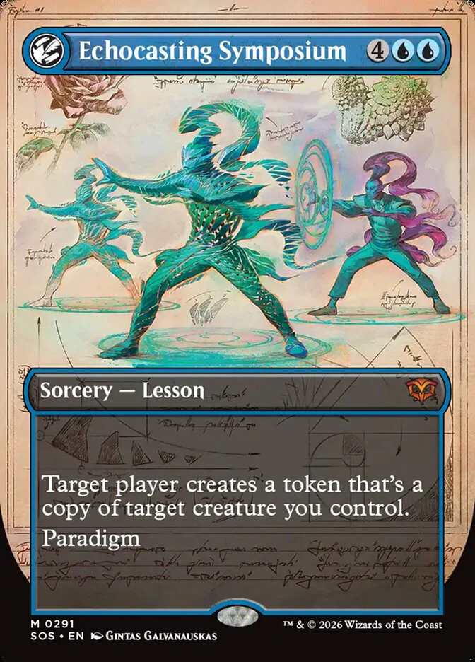 Echocasting Symposium - Borderless - Full Art - Inverted - Showcase