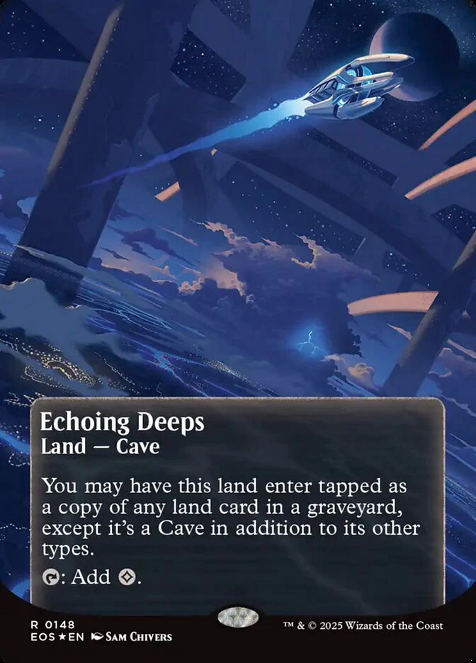 Echoing Deeps - Borderless (Foil)
