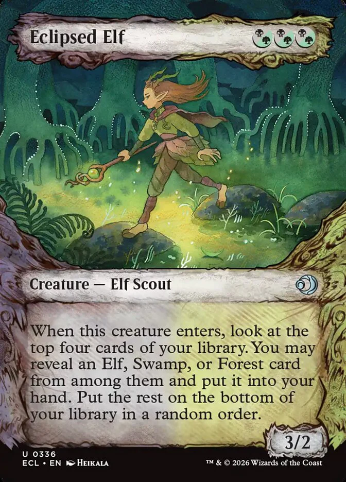 Eclipsed Elf - Borderless - Showcase