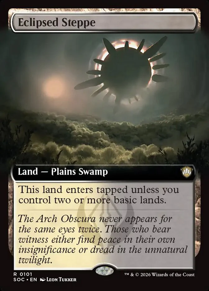 Eclipsed Steppe - Extended Art