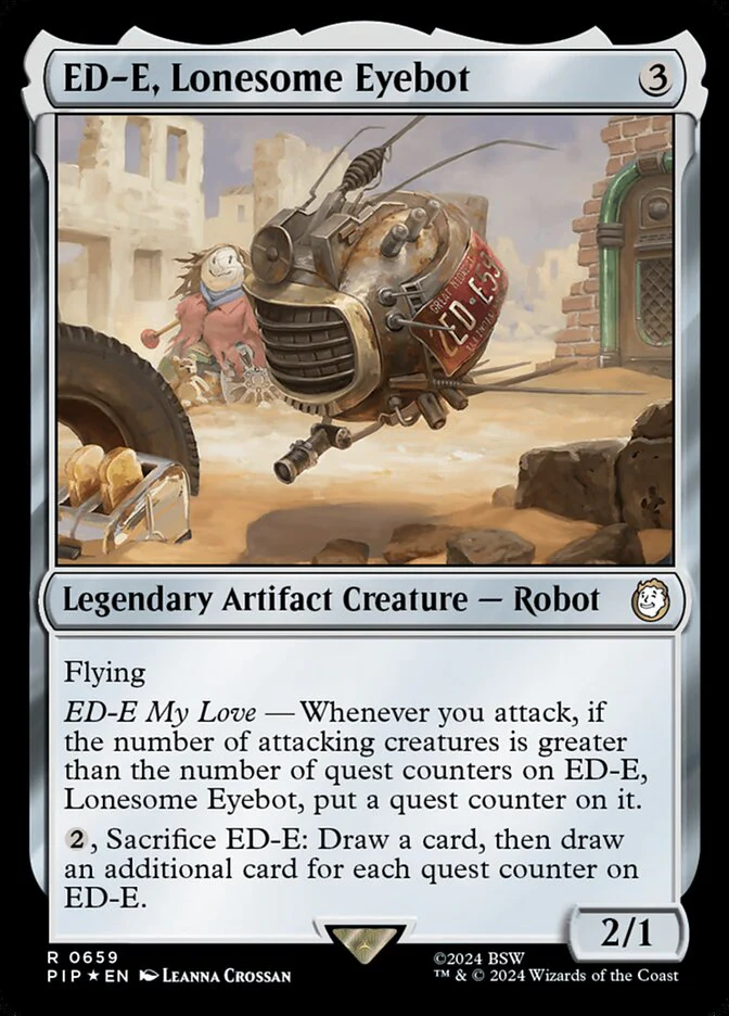ED-E, Lonesome Eyebot - Legendary - Surge Foil (Foil)