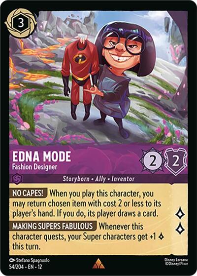 Edna Mode - Fashion Designer - Foil