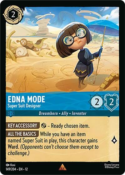 Edna Mode - Super Suit Designer - Foil