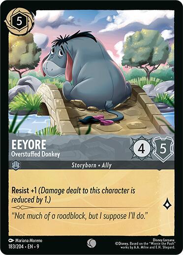 Eeyore - Overstuffed Donkey - Foil