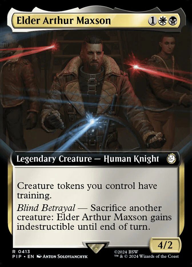 Elder Arthur Maxson - Extended Art - Legendary (Foil)