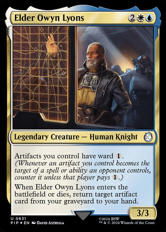 Elder Owyn Lyons - Legendary - Surge Foil (Foil)