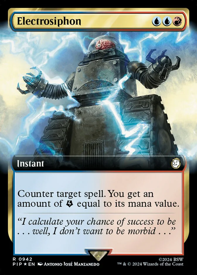 Electrosiphon - Extended Art - Surge Foil (Foil)