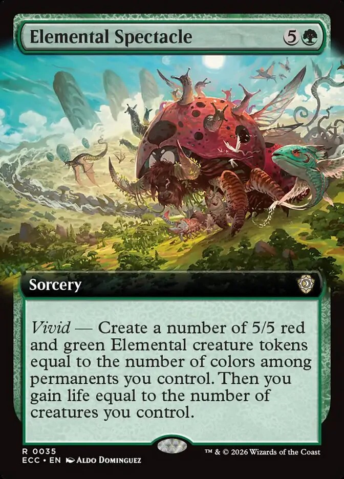 Elemental Spectacle - Extended Art