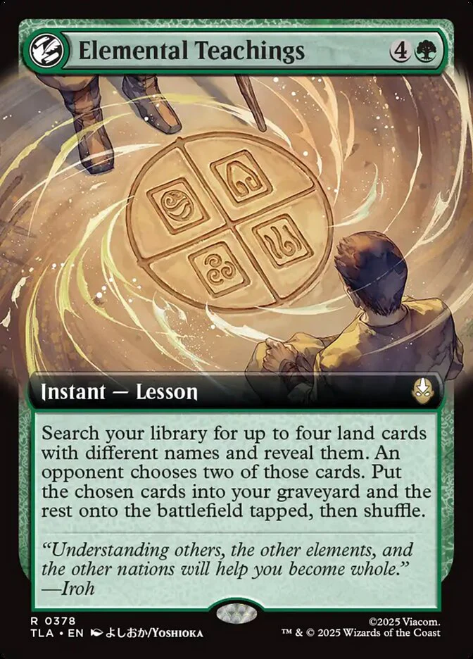 Elemental Teachings - Extended Art
