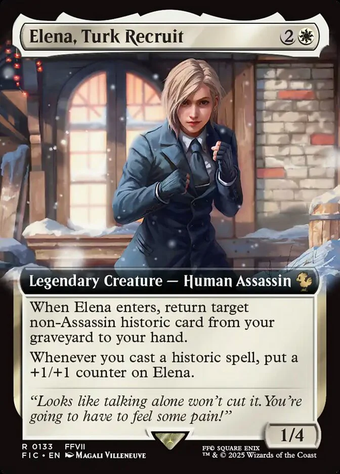 Elena, Turk Recruit - Extended Art - Legendary (Foil)