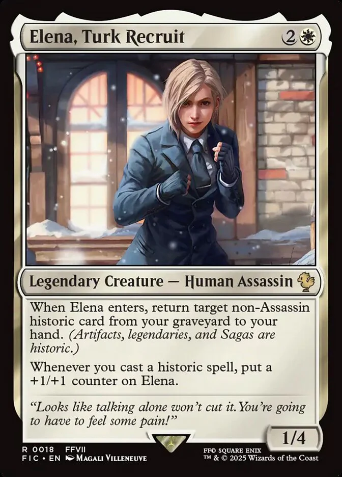 Elena, Turk Recruit - Legendary