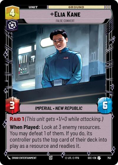 Elia Kane - False Convert - Foil
