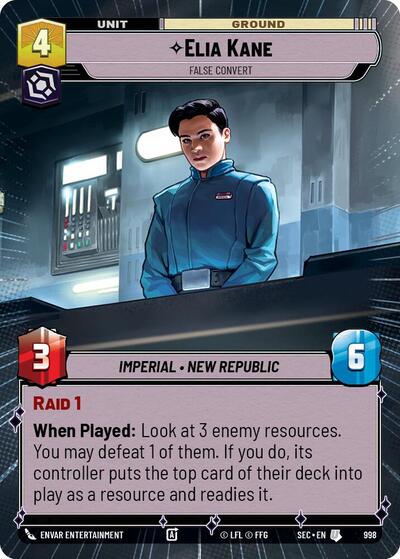 Elia Kane - False Convert (Hyperspace) - Foil
