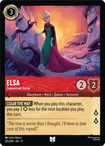 Elsa - Concerned Sister - Foil