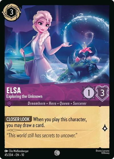Elsa - Exploring the Unknown - Foil