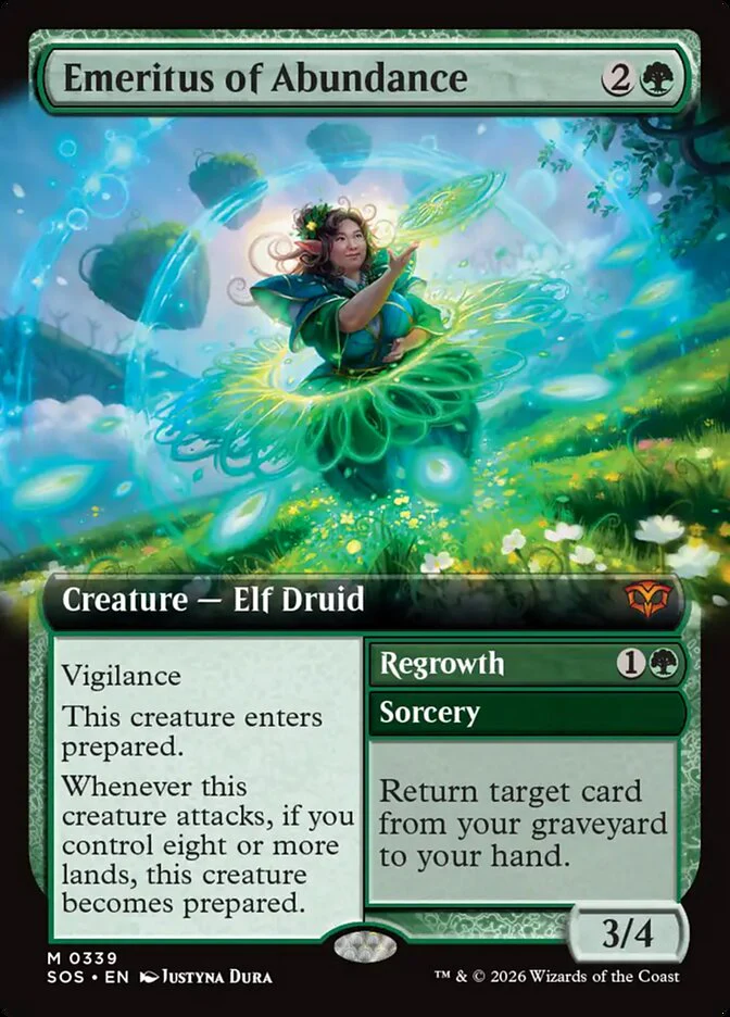 Emeritus of Abundance // Regrowth - Extended Art