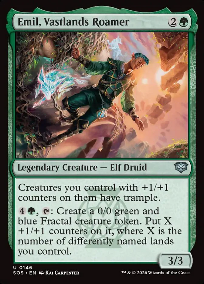 Emil, Vastlands Roamer - Legendary (Foil)