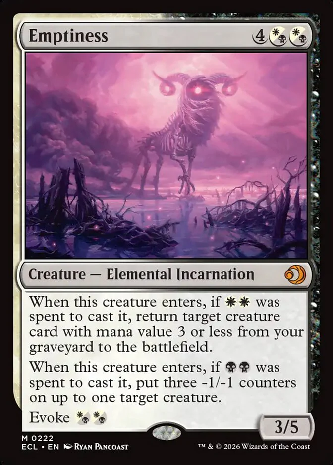 Emptiness (Foil)