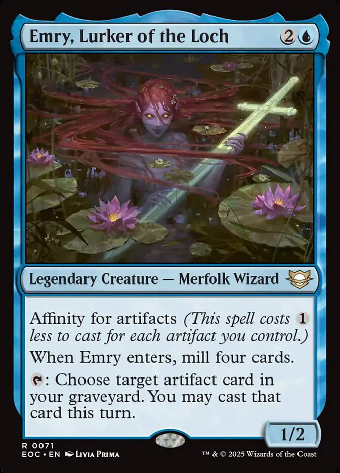 Emry, Lurker of the Loch - Legendary