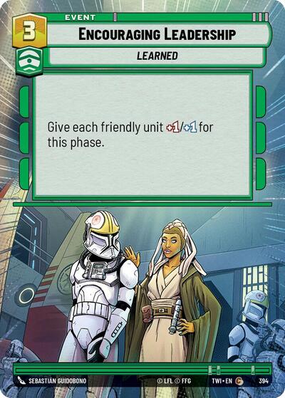 Encouraging Leadership  (Hyperspace) - Foil
