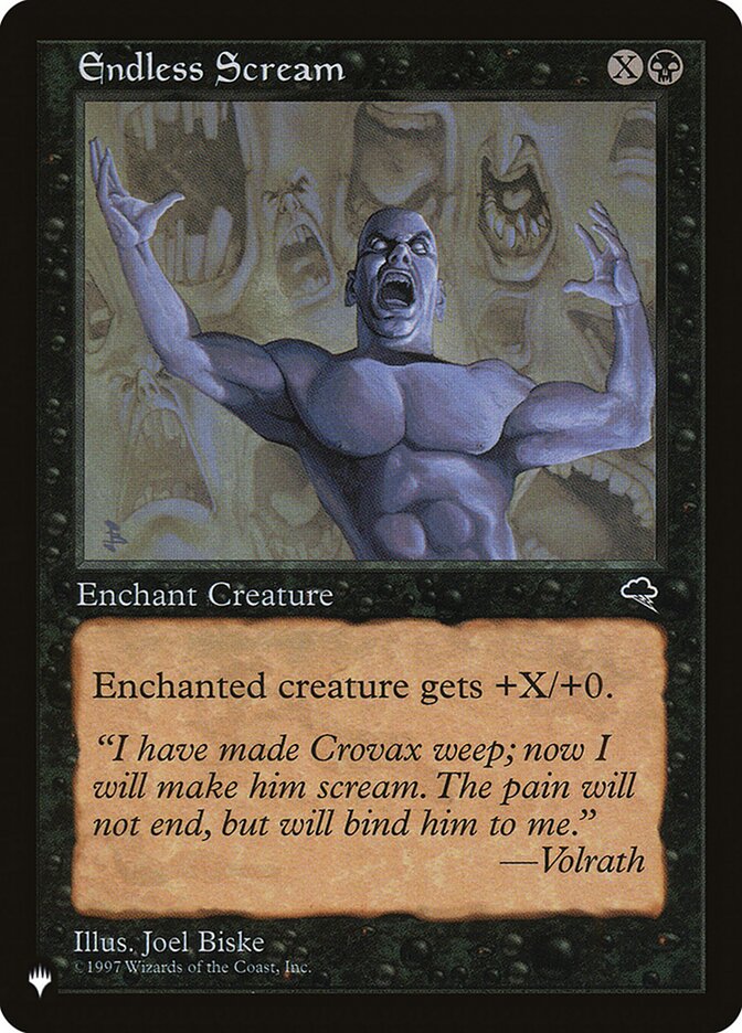 Endless Scream - Retro Frame