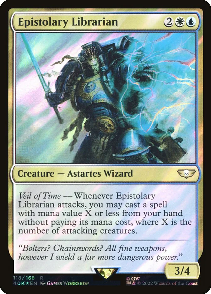 Epistolary Librarian - Surge Foil (Foil)