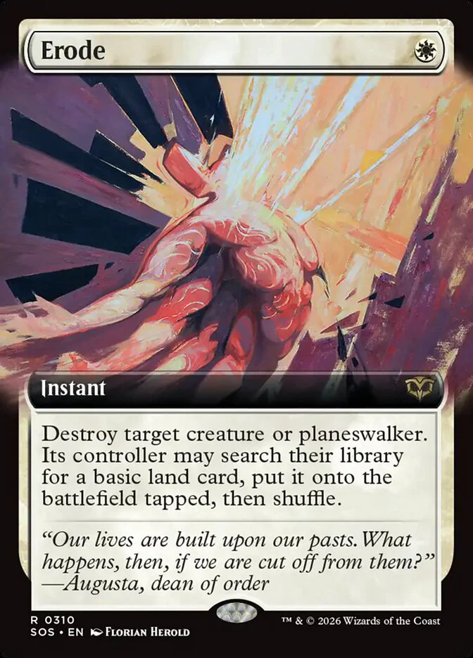 Erode - Extended Art (Foil)
