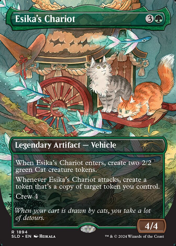 Esika's Chariot - Borderless - Full Art - Inverted - Legendary (Foil)