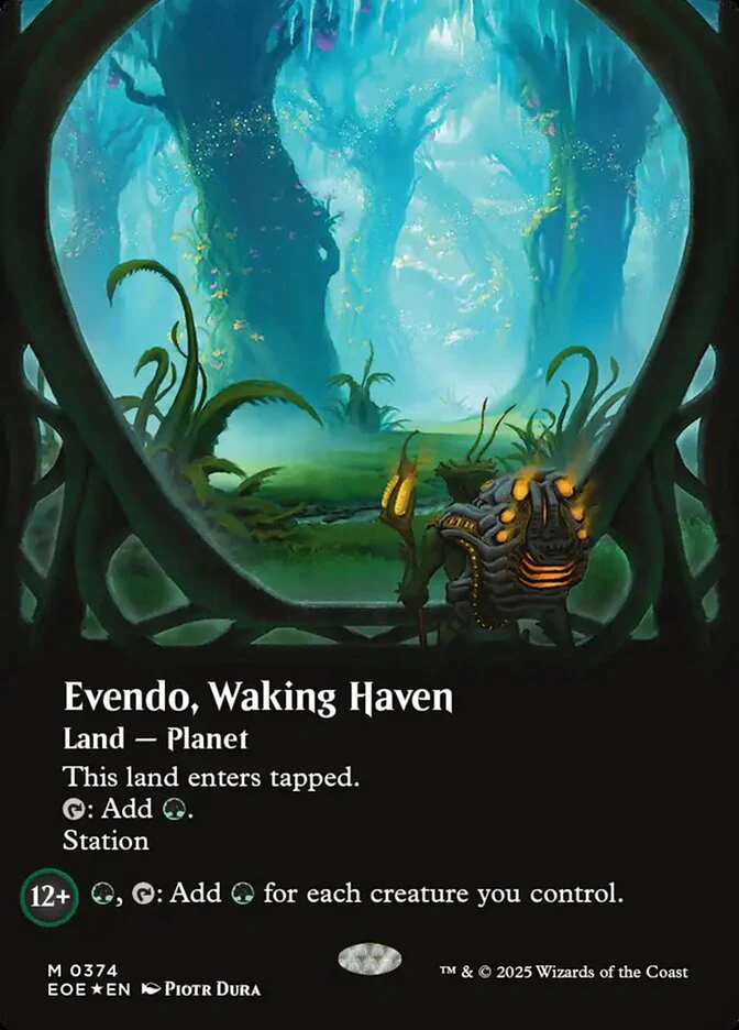 Evendo, Waking Haven - Borderless - Extended Art (Foil)