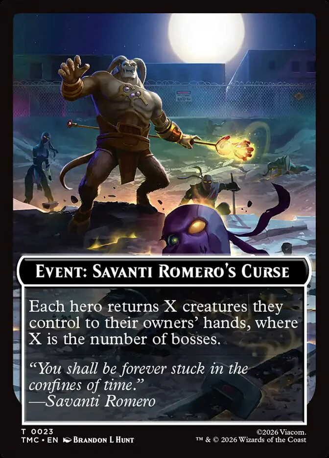 Event: Savanti Romero's Curse (Foil)