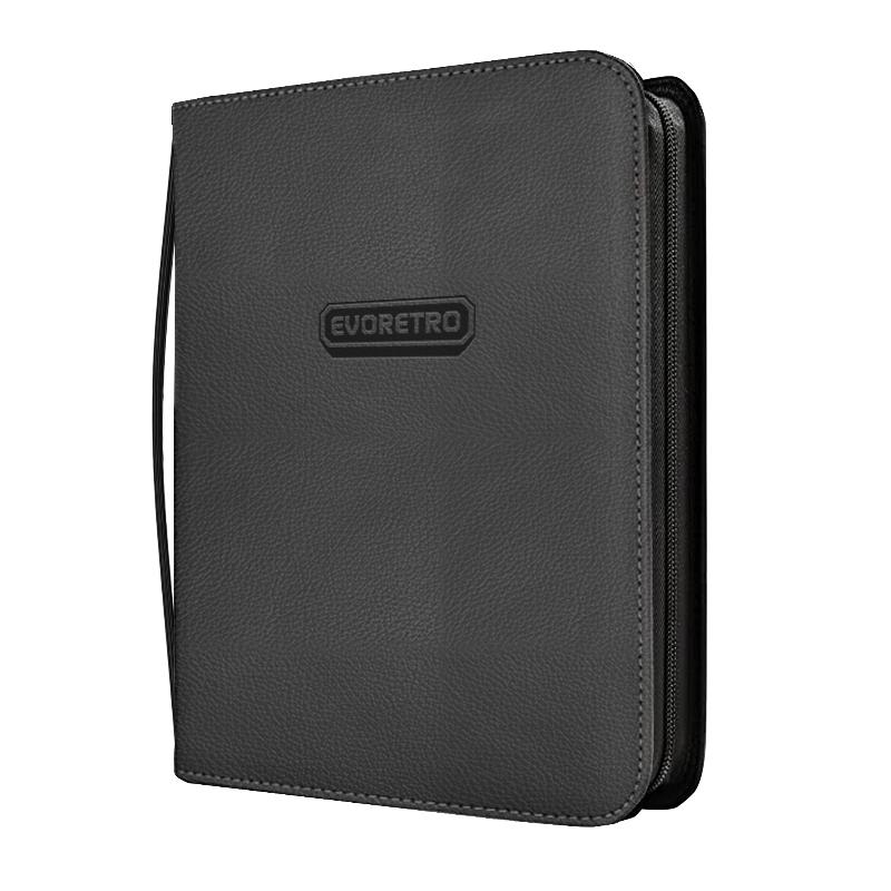 EVORETRO Top Loader Binder 3x3 216 Card Holder - BLACK