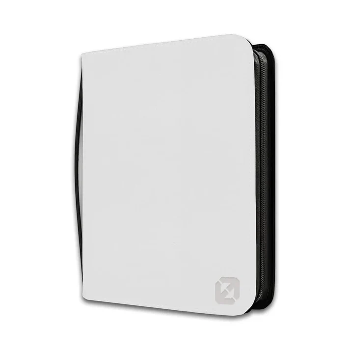 EVORETRO Top Loader Binder 3x3 216 Card Holder - WHITE