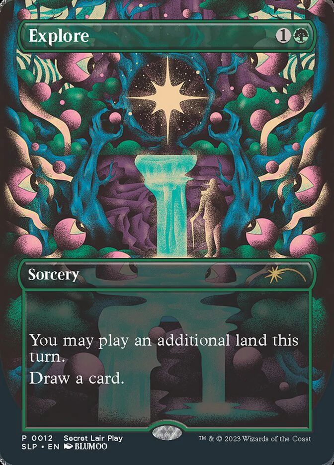 Explore - Borderless - Full Art - Inverted (Foil)