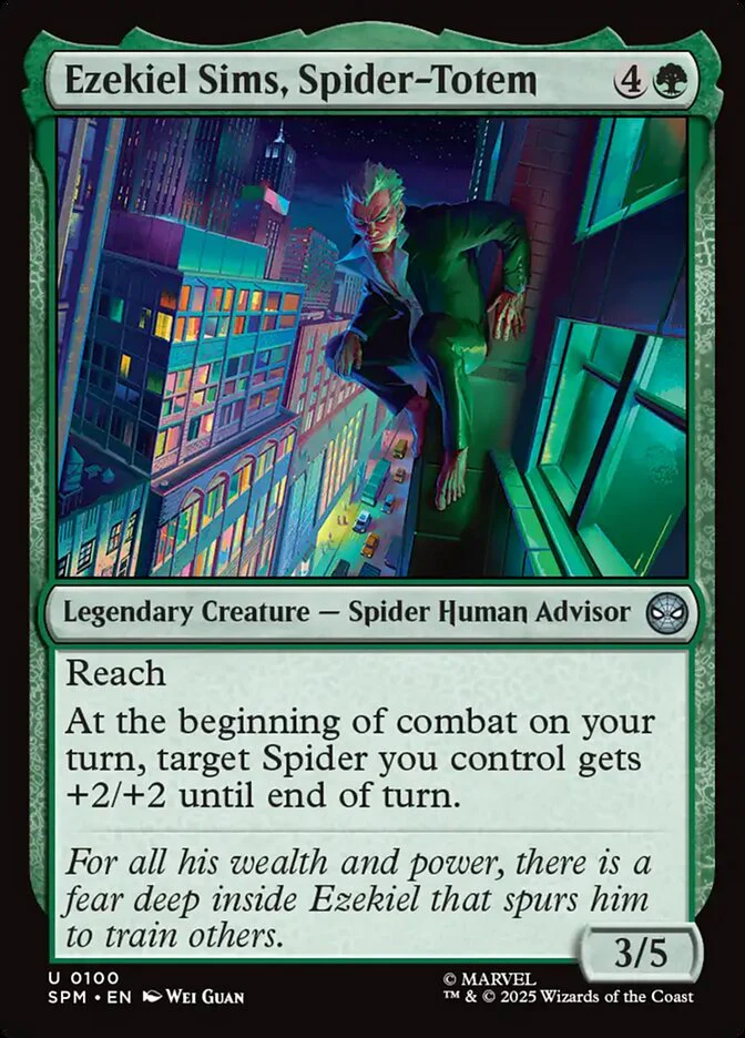 Ezekiel Sims, Spider-Totem - Legendary (Foil)