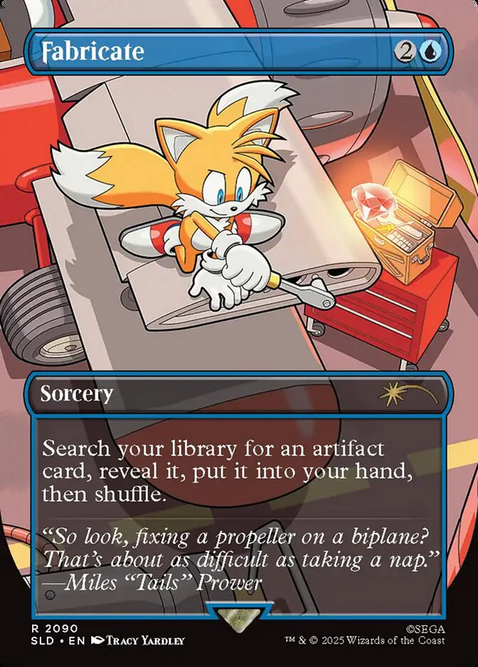 Fabricate - Borderless - Full Art - Inverted
