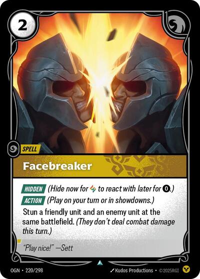 Facebreaker - Foil