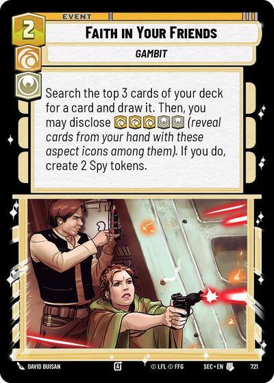 Faith in Your Friends - Foil
