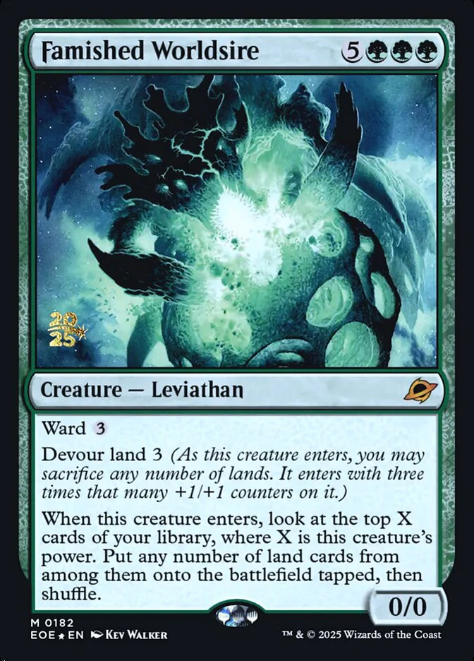 Famished Worldsire (Foil)