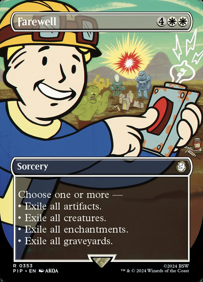 Farewell - Borderless - Full Art - Inverted (Foil)
